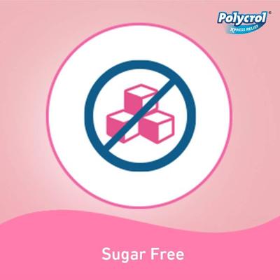 Polycrol Sugar Free Xpress Relief Antacid Antigas Gel - Mint 200 ml - Acidity
