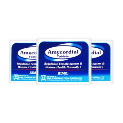 Aimil Amycordial Tablet (Pack of 3 x 30's) - Speciality Medicines