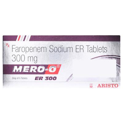 MERO O ER 300 Tablet 6's - Bacterial Infections-OAB