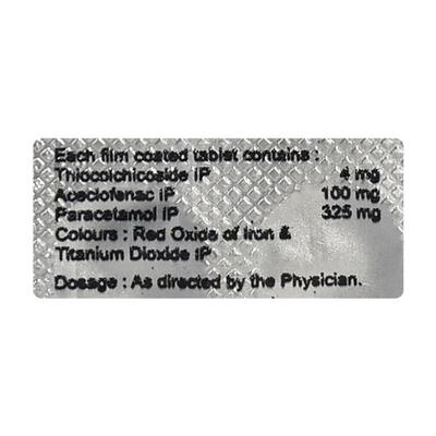 Voceclo Mr 4Mg Tablet 10's - Muscle Cramps/Spasticity-Mus