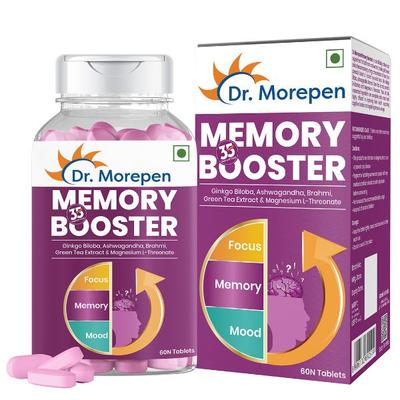 Dr. Morepen Memory Focus & Mood Tablet 60's - Vital Health