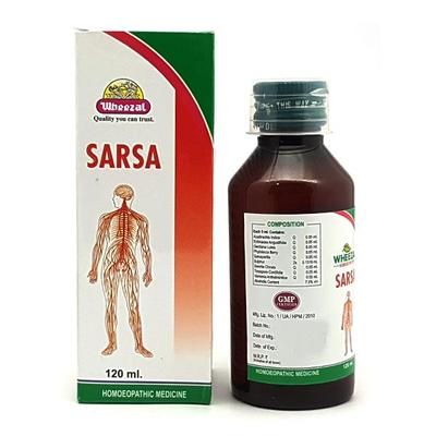 Wheezal Sarsa Syrup 120 ml - Speciality Medicine
