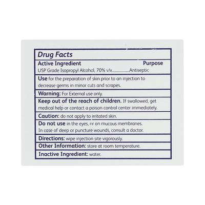 BD Alcohol Swab 100's - Bandages & Dressings