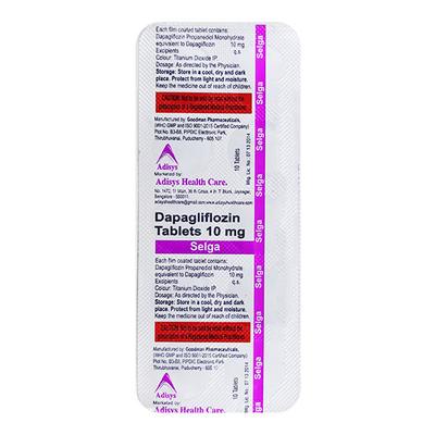 SELGA Tablet 10's - Diabetes-Ant