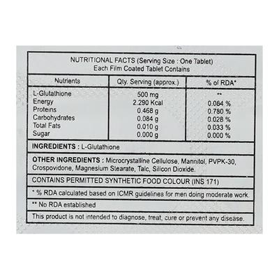 Glutaup Tablet 10'S - Supplements-Vam