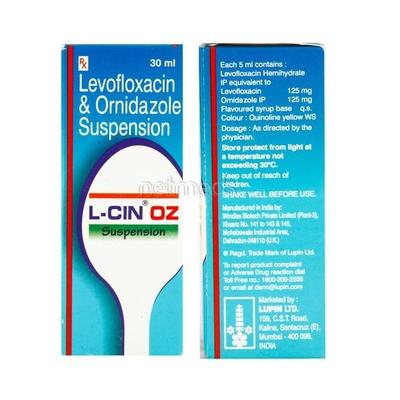 Lcin OZ Suspension 30ml - Bacterial Infections-Qui