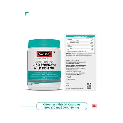 Swisse Health Essential (Calcium+ Vitamin D Tablet 90's, Iron Tablet 30's, Wild Fish Oil Capsule 200's) Combo Pack - Multi-Vitamins
