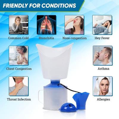 Carent Premium 3 in1 Steamer Vaporiser - White 1's - Nebulizer & Vaporizer