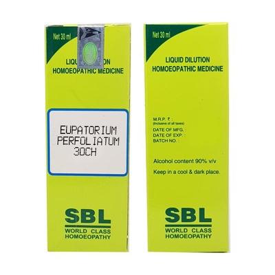 SBL Eupatorium Perfoliatum 30 Liquid 30 ml - Dilutions