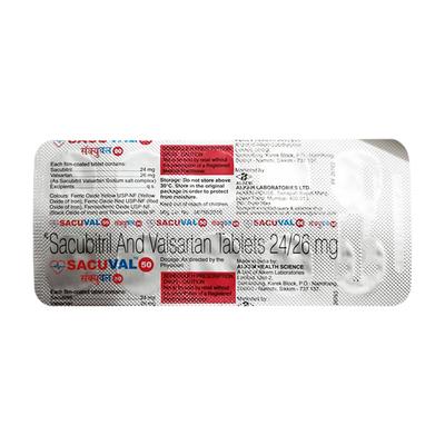 SACUVAL 50 Tablet 10's - Heart Failure-Ang