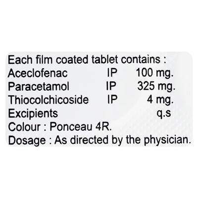 STALACE PT Tablet 10's - Muscle Spasm-Mus
