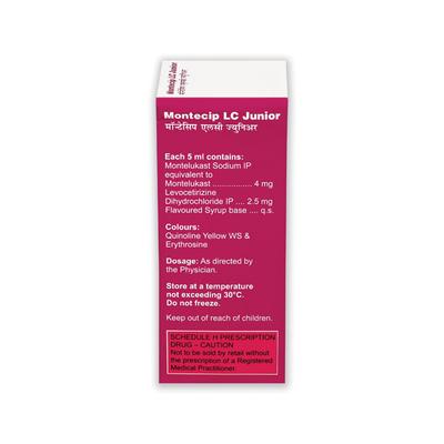 MONTECIP LC JUNIOR Syrup 60ml - Allergies-Ant