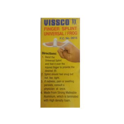 Vissco Finger Splint Swan 1's - Abdomen/Neck/Arm/Elbow Supports
