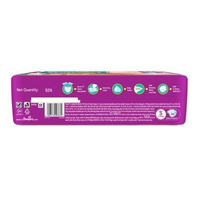 Pampers Premium Taped Active Baby Diaper Pants (S) 92's - Diapers & Wipes