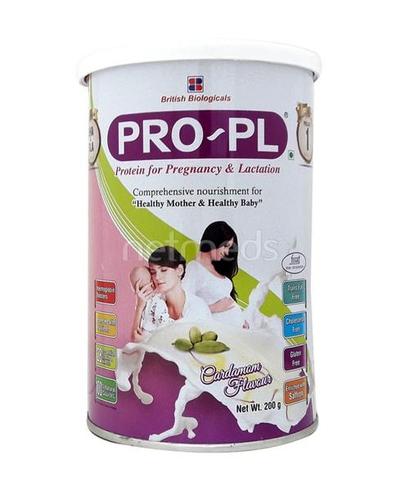 Pro PL Mother's Nutritional drink Powder - Cardamom Flavour 200 gm (Tin) - Nutritional Supplements