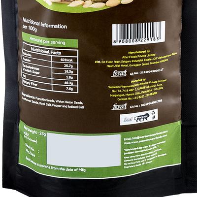 Supreem Super Foods Normalife Seeds - Seedy Mix 25 gm - Nutritional Bars