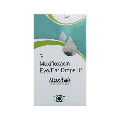 MOXITAK Eye/Ear Drops 5ml - Ear Conditions-EAA
