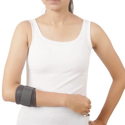 Be Safe Forever Tennis Elbow Band - Grey (L) - Abdomen/Neck/Arm/Elbow Supports