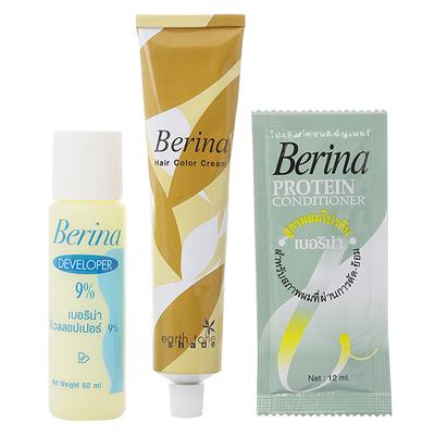 Berina A46 Light Ash Brown Hair Color Cream 60 gm - Crème