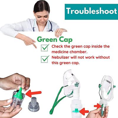 Ambitech Portable Compressor Nebulizer Machine for Adults & Kids - Nebulizer & Vaporizer
