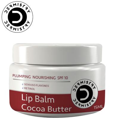 Dermistry Plumping Nourishing SPF 10 Lip Balm - Cocoa Butter 15 ml - Lip Balms