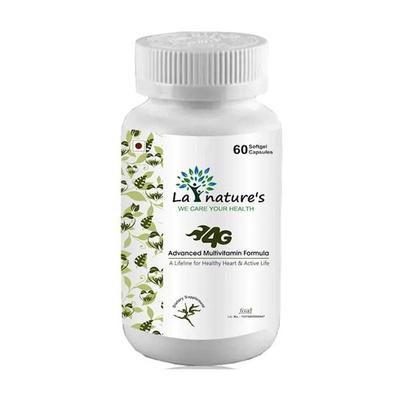 La nature's 4G Advanced Multivitamin Formula Softgel capsules 60's - Multi-Vitamins
