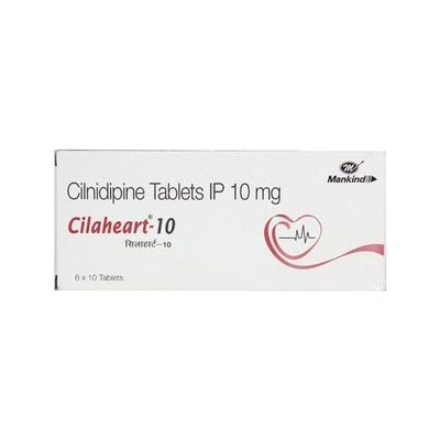 Cilaheart 10mg Tablet 10'S - Hypertension-Cal