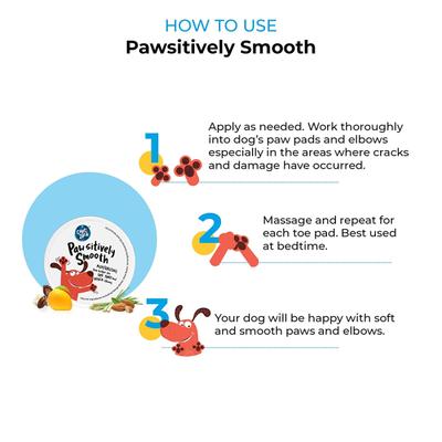 Capt. Zack Pawsitively Smooth Paw Butter (Pack of 2 x 25 gm) 1's - Pet Grooming