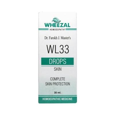 Wheezal Wl-33 Skin Drops 30ML - Homeopathic Drops