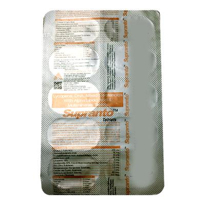 SUPRANTO Tablet 10's - Supplements-Vam