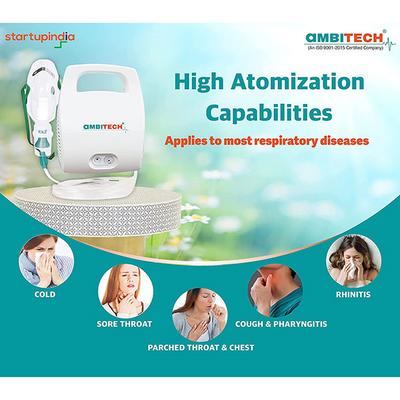 Ambitech Portable Compressor Nebulizer Machine for Adults & Kids - Nebulizer & Vaporizer
