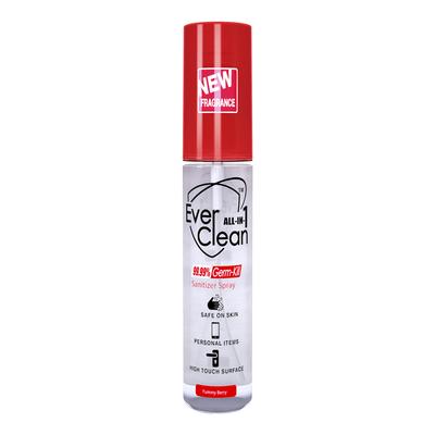 EverClean Liquid All in 1 Sanitizer Spray - Yummy Berry 50 ml - Hand Sanitizer