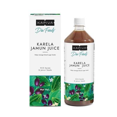 Kapiva Karela Jamun Juice 1 ltr - Speciality Medicines