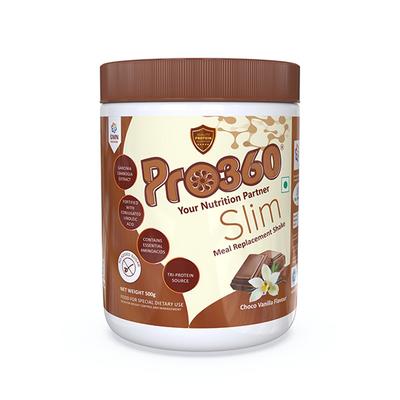 Pro360 Pro Slim Nutritional Powder - Choco Vanilla Flavour 500 g - Weight Loss