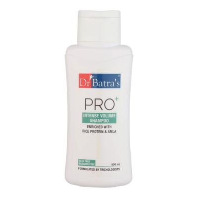 Dr Batra's PRO+ Intense Volume Shampoo 500 ml + Anti-Dandruff Hair Serum 125 ml + Conditioner 100 ml - Hair Treatment