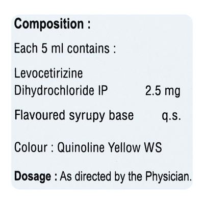 Levocet Syrup 60ml - Allergies-Ant