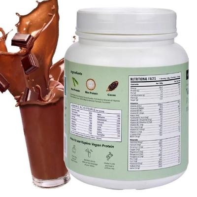 Kapiva Vegan Protien Post-workout Powder - Chocolate Flavour 1 kg - Health Products