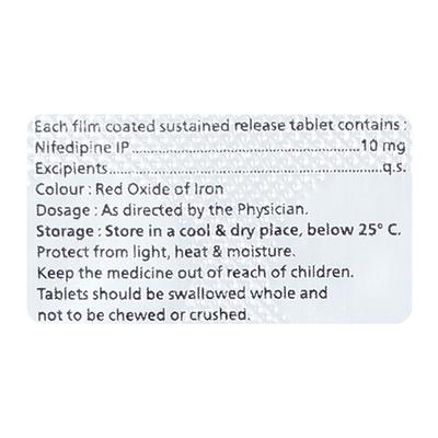 NIFETAG 10 Tablet 10's - Hypertension-Cal