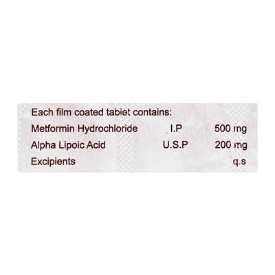 Ycyst M Tablet 10'S - Diabetes-Ant