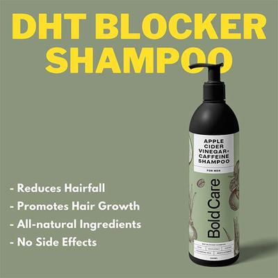 Bold Care Hair Care Combo Pack (DHT Blocker Shampoo 200 ml + Hair Growth Coconut Oil 200 ml) - Hair Treatment