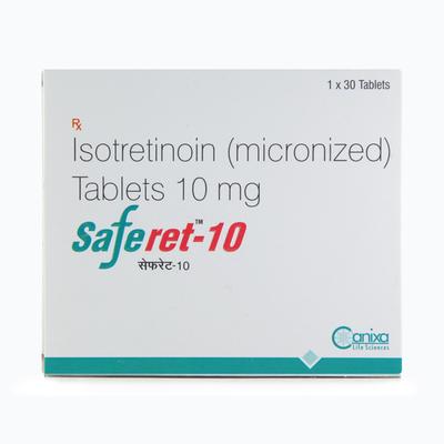 Saferet 10mg Tablet 30'S - Acne-Acn