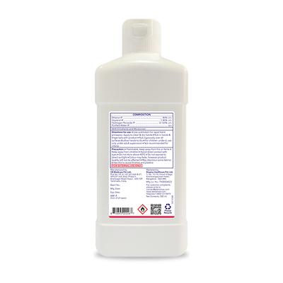 SterloMax 80% Ethanol-Based Hand Rub Sanitizer & Disinfectant (Pack of 4 x 500 ml) - Hand Sanitizer
