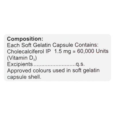 Vitoc D 60000IU Softgel 4'S - Supplements-Vit