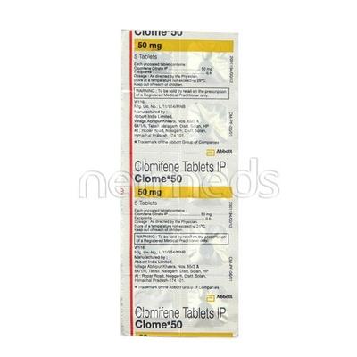 Clome 50mg Tablet 5'S - Hormonal Therapy-Oes