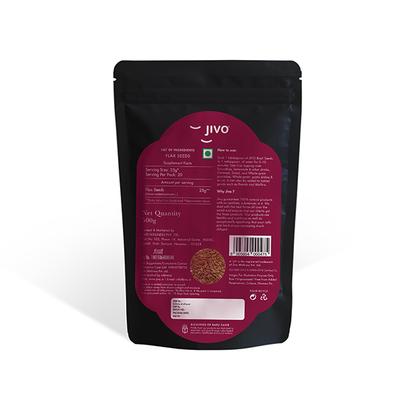 Jivo Flax Seeds 500 gm - Nutritional Bars