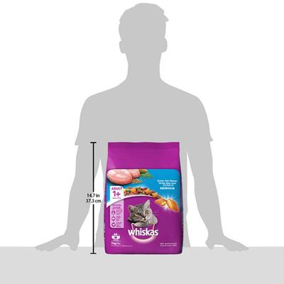 Whiskas Adult Ocean Fish Flavor 3000 gm - Petfood