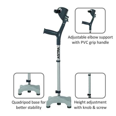 Vissco Astra Max Elbow Crutches - Quadripod Base - Others Ortho Supports