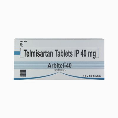 Arbitel 40mg Tablet 10'S - Hypertension-Ang