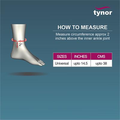 Tynor Air Ankle Splint (UN) (D 40) - Knee/Ankle/Leg/Foot Supports