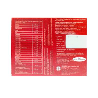 ANGLOVIT Capsule 10's - Supplements-Vam